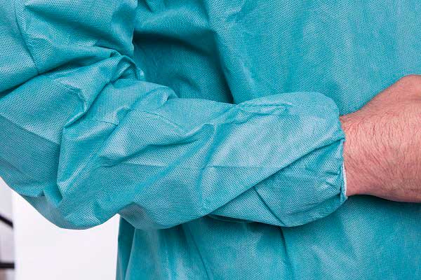 Hoog - kwaliteit pp niet geweven korte het laboratoriumlaag van verzorgingsuniformen