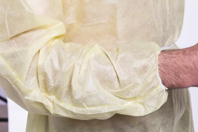 Niet Geweven Beschikbare Isolatietoga Biologisch afbreekbaar voor Schoon Zaal/Onderzoeklaboratorium