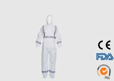Type 5 6 Beschikbare PPE Overtrekken met Elastische Pols/Taille/Enkel