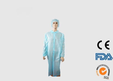 Beschikbare het Laboratoriumjasjes van het Spunbondpolypropyleen voor Medische Studenten/Bezoekers