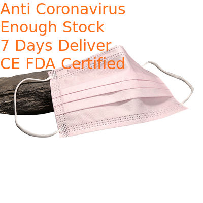 Simple Design Disposable Surgical Face Mask Unisex Protection Against Smog