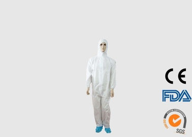 China Milieuvriendelijke Beschikbare PPE Overtrekken met Voorritssluitingssluiting fabriek