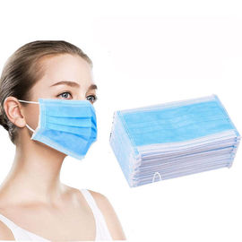 Het Masker het Chirurgische Beschikbare 3 Vouw van het Hypoallergenicgezicht niet Economisch Irriteren