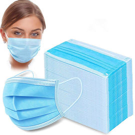 China Masker van het antigriep het Beschikbare Gezicht 3 Lagen van Pp het niet Geweven Materiaal voor Huis het Schoonmaken fabriek