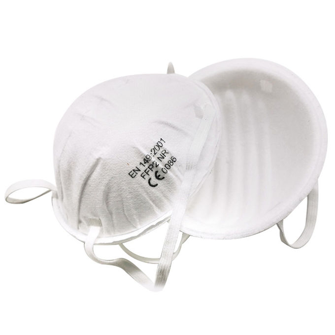 Anti Corpusculair Beschikbaar Stofmasker, het Tot een kom gevormde Multi Gelaagde Materiaal van het Gezichtsmasker